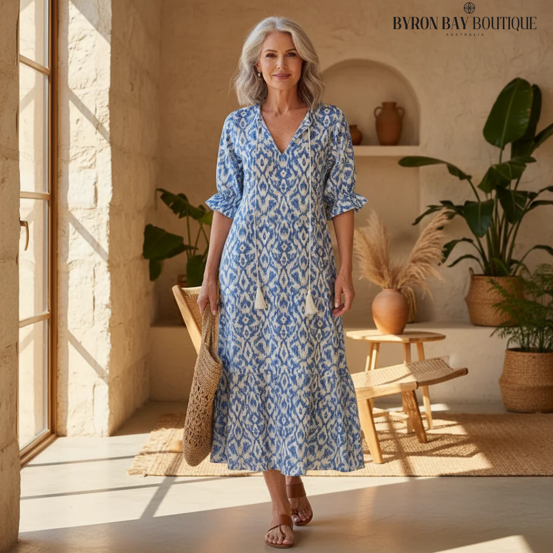 Aitana® | Vestido Boho con Cobertura de Barriga