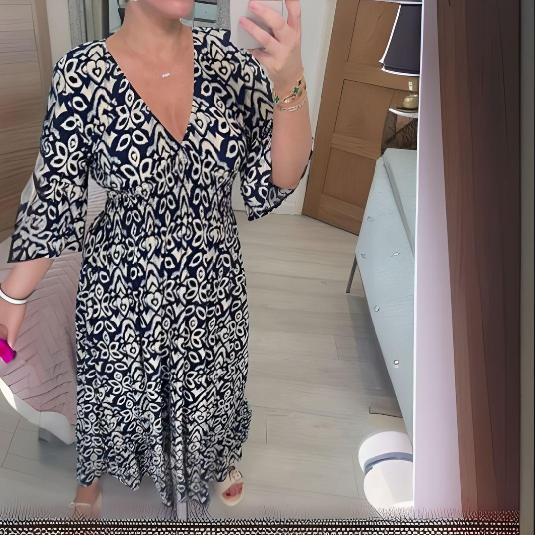 Adriana® | Vestido Impreso Boho